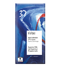 Vivani - Edel Vollmilch Superior 37% Lys Chokolade Økologisk 80 g